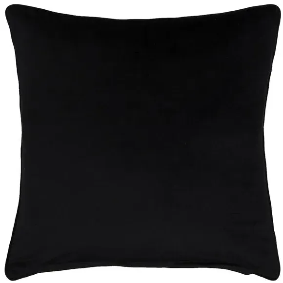 Square Cushion with Jacquard - Monochrome, Boucle