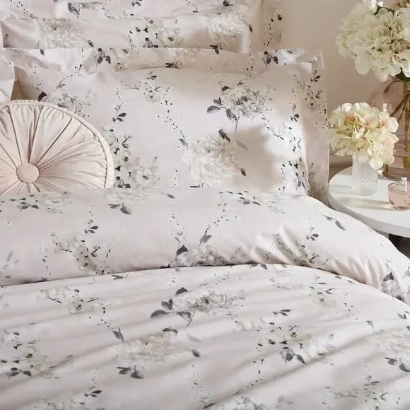 Duvet Cover Set with Pillowcase - Pink, Cotton