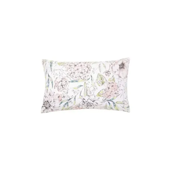 Floral Duvet Cover Set - Green, Cotton