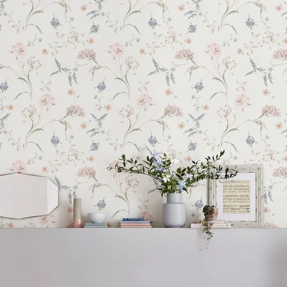 Floral Wallpaper Heavyweight - Multicolor, Paper image