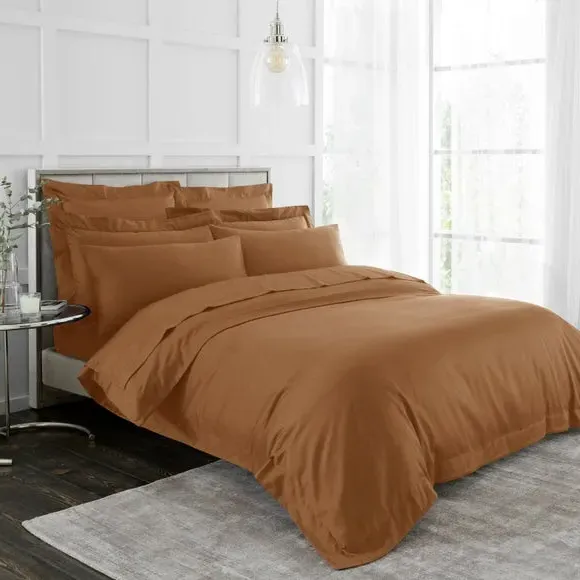 230 Thread Count Duvet Cover - Bronze, Cotton