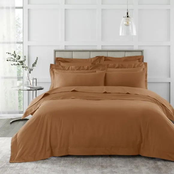 230 Thread Count Duvet Cover - Bronze, Cotton image