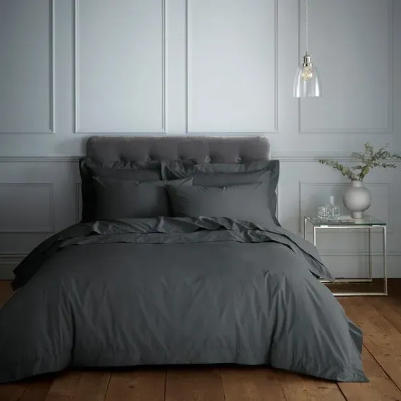 230 Thread Count Duvet Cover - Graphite, Cotton