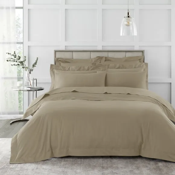 230 Thread Count Duvet Cover - Pebble, Cotton