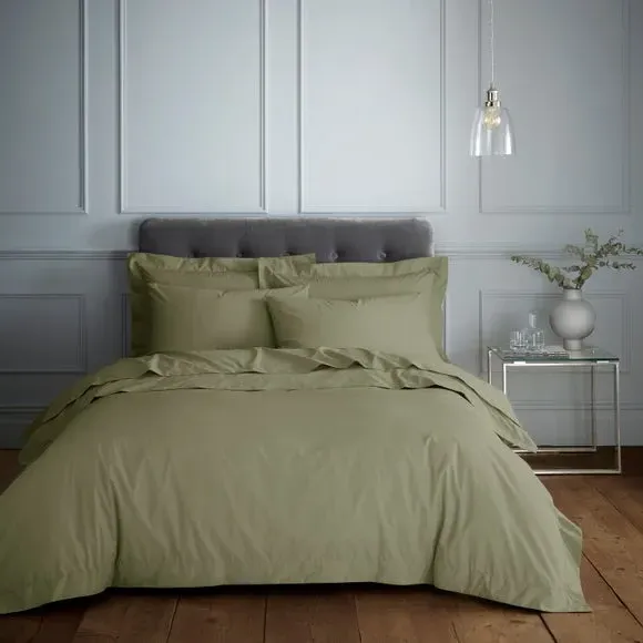 230 Thread Count Duvet Cover - Pistachio, Cotton