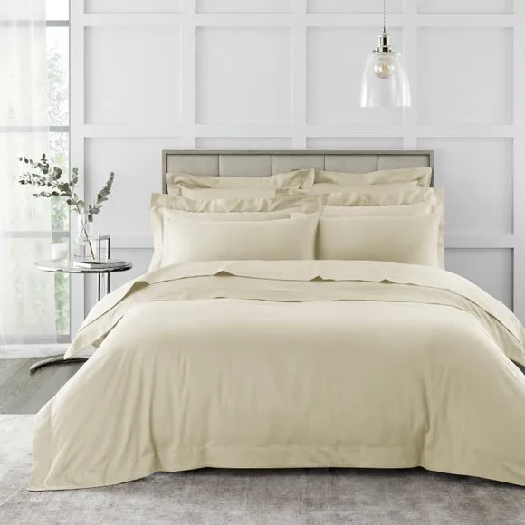 230 Thread Count Duvet Cover - Sand, Cotton