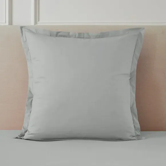 Continental Pillowcase 230 Thread - Silver, Cotton