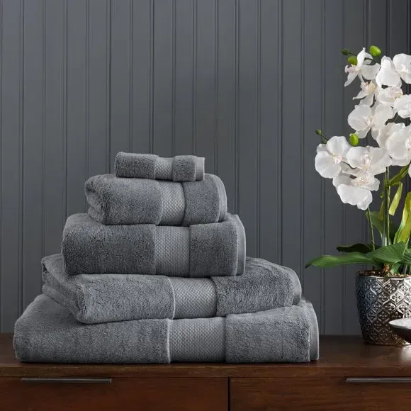 Cotton Viscose Towel 700 GSM - Graphite