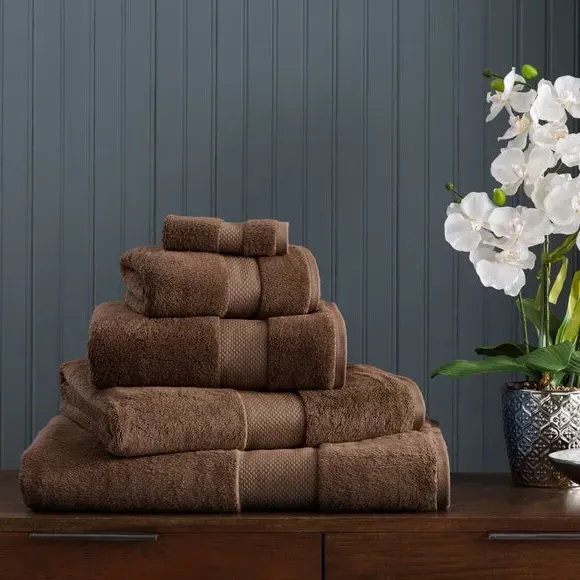 Cotton Viscose Towel 700 GSM - Mocha