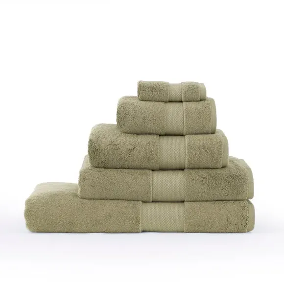Cotton Viscose Towel 700 GSM - Pistachio