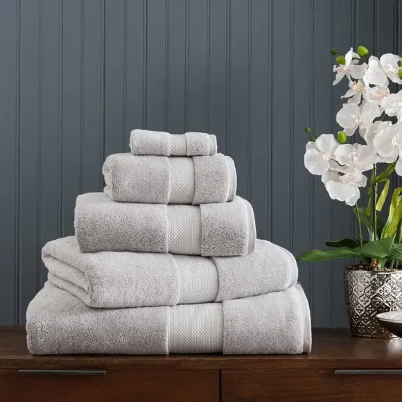 Cotton Viscose Towel 700 GSM - Silver