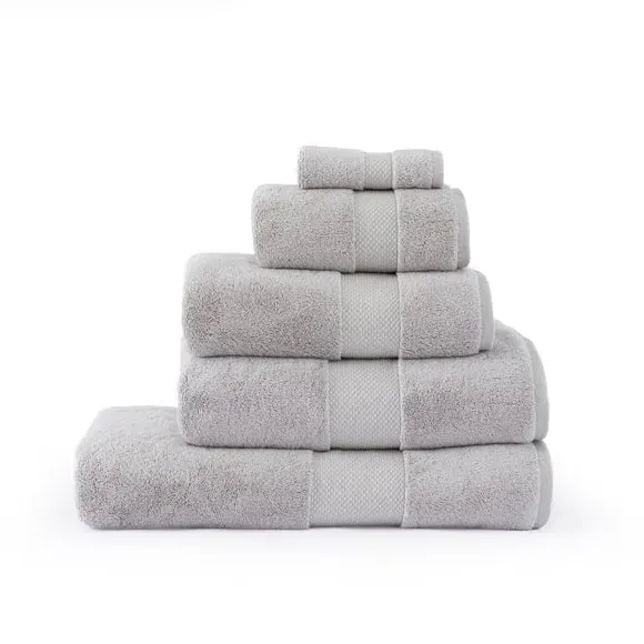 Cotton Viscose Towel 700 GSM - Silver
