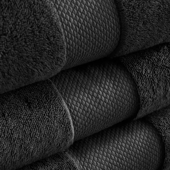 Cotton Viscose Towel 700 GSM - Soot