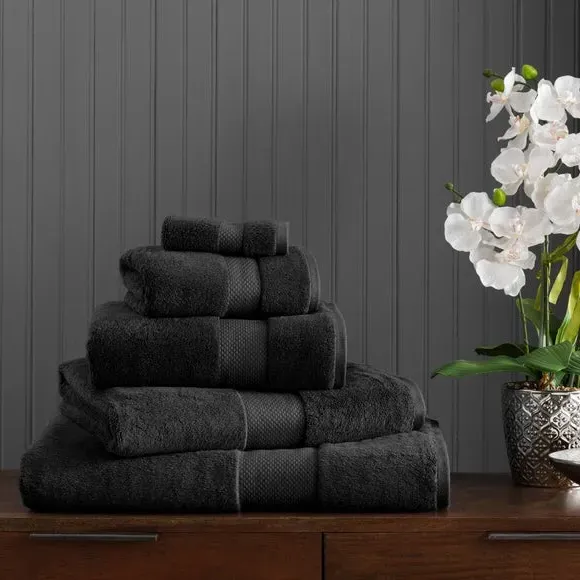 Cotton Viscose Towel 700 GSM - Soot