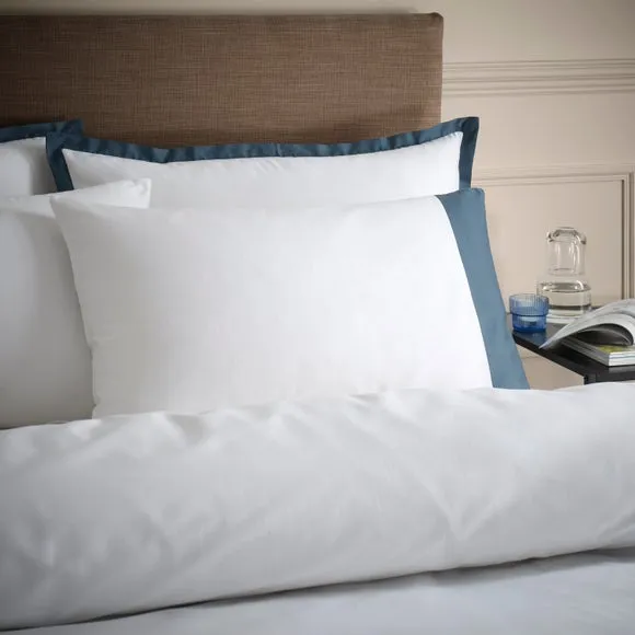 Duvet Cover Set with Pillowcase - Blue, Cotton