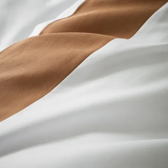 Duvet Cover Set with Pillowcase - Bronze, Cotton