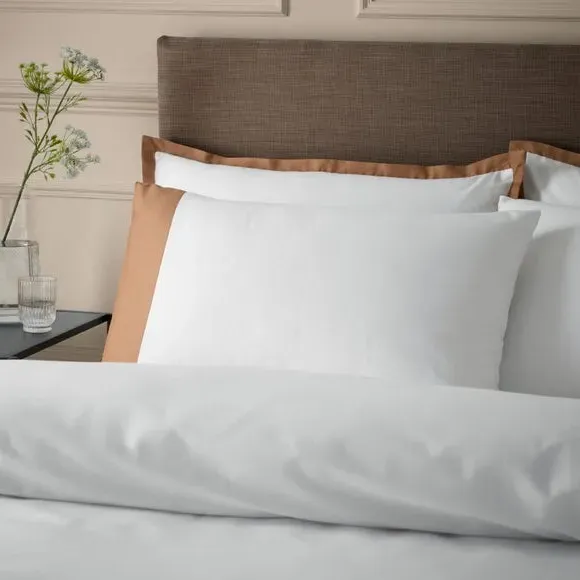 Duvet Cover Set with Pillowcase - Bronze, Cotton