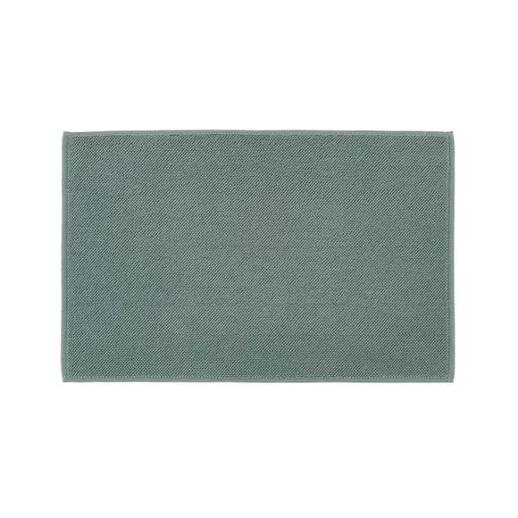 Heavyweight Terry Bath Mat - Green, Cotton