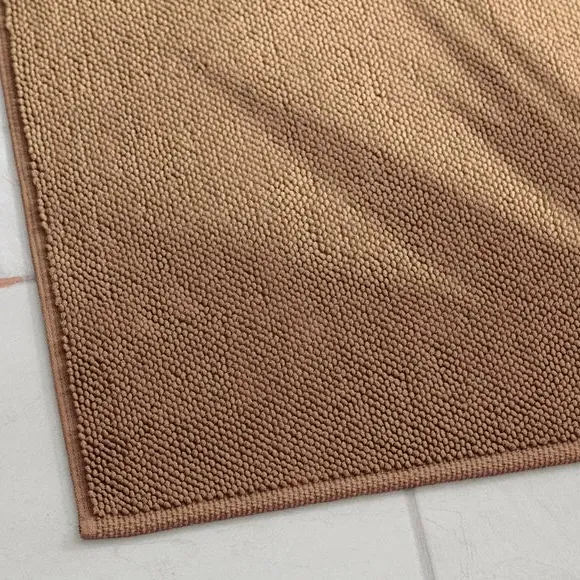 Heavyweight Terry Bath Mat - Mocha, Cotton