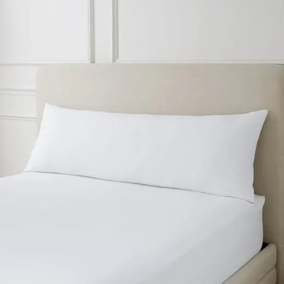 Large Body Pillowcase 230 Thread - White, Cotton
