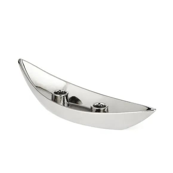 Multi Taper Candlestick Holder - Chrome