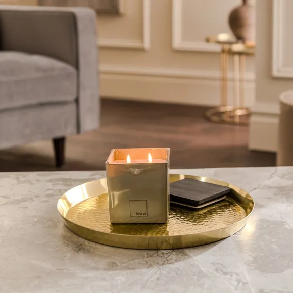 Multi Wick Candle Dawn Fragrance - Pistachio Glass image