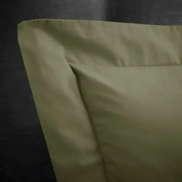Oxford Pillowcase 230 Thread Count - Pistachio, Cotton