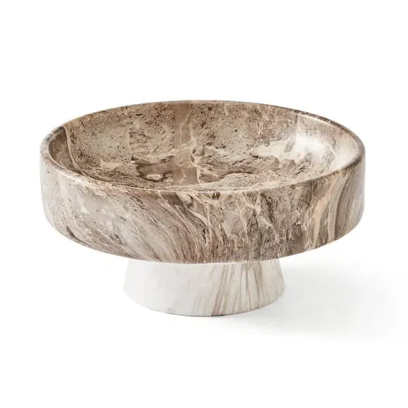 Round Storage Bowl - Marble Effect
