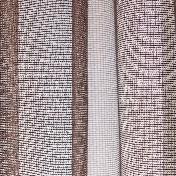 Sheer Voile Panel with Multiway Header - Bronze
