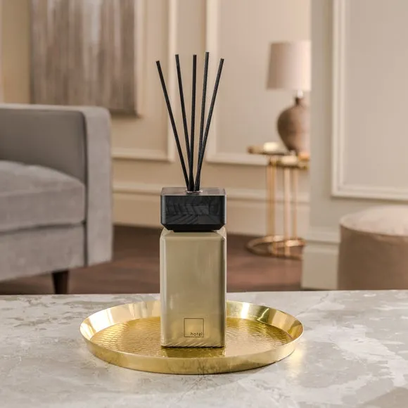 Square Reed Diffuser Dawn Scent - Pistachio Glass