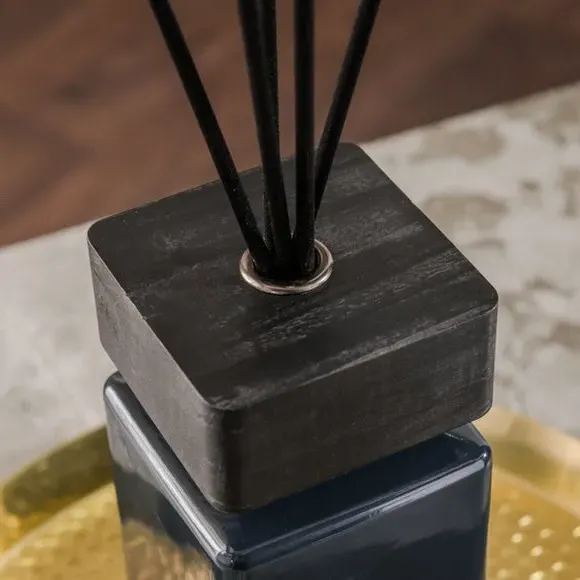 Square Reed Diffuser - Ink, Glass