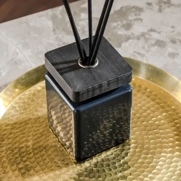 Square Reed Diffuser - Ink, Glass