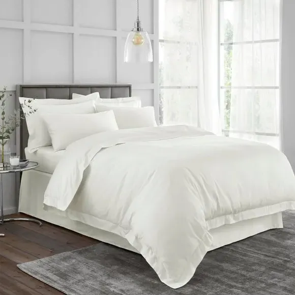 Standard Pillowcase Pair 230 Thread - Cream, Cotton
