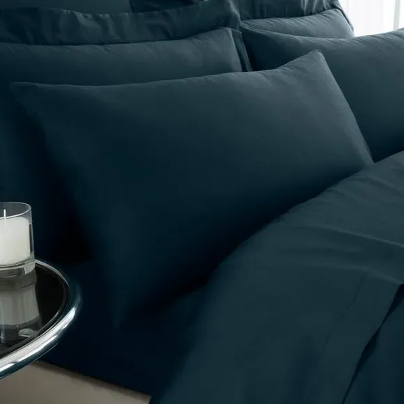 Standard Pillowcase Pair - Raven, Cotton Sateen