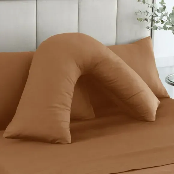 V-Shape Pillowcase 230 Thread Count - Bronze image