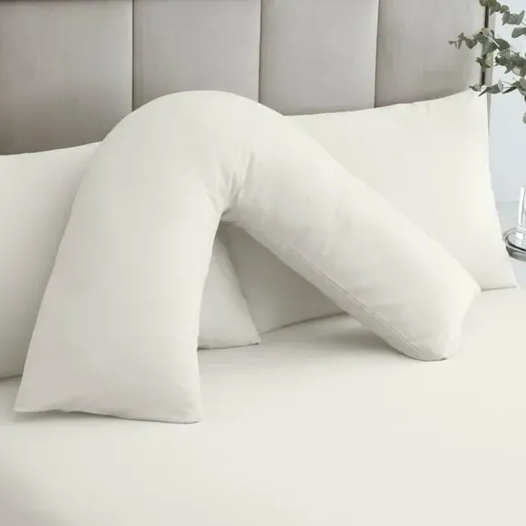 V-Shape Pillowcase 230 Thread Count - Natural