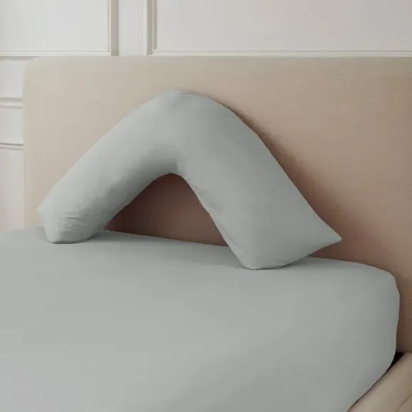 V-Shape Pillowcase 230 Thread Count - Silver