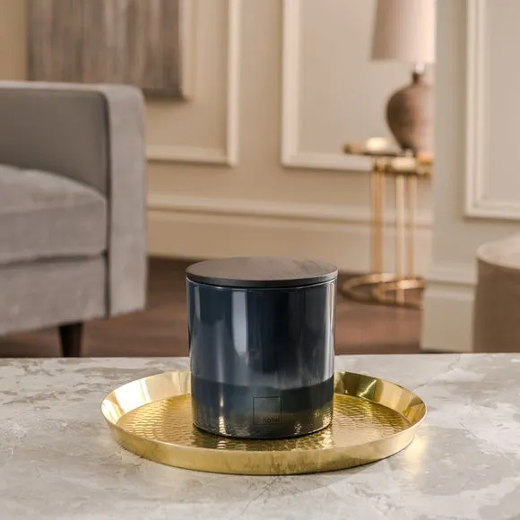 XL Multi Wick Candle Bergamot Lime - Ink Blue