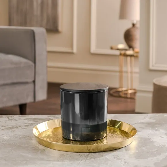 XL Multi Wick Candle Midnight Scent - Black