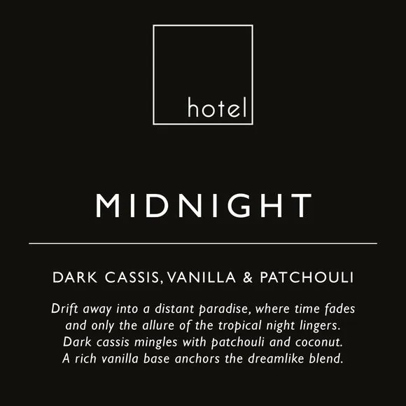 XL Multi Wick Candle Midnight Scent - Black