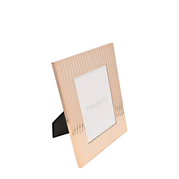 Photo Frame with Stand - Gold, Steel