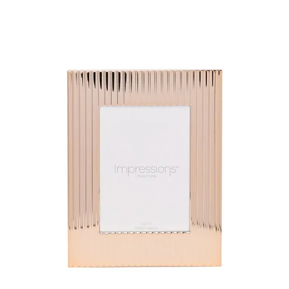 Photo Frame with Stand - Gold, Steel