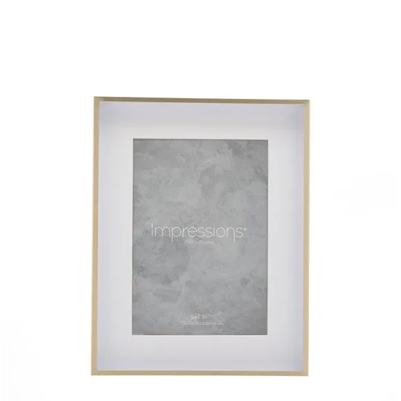 Shadow Photo Frame - Gold, Aluminium