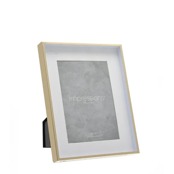 Shadow Photo Frame - Gold, Aluminium
