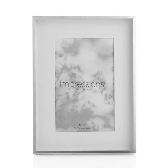 Shadow Photo Frame - Silver, Glass