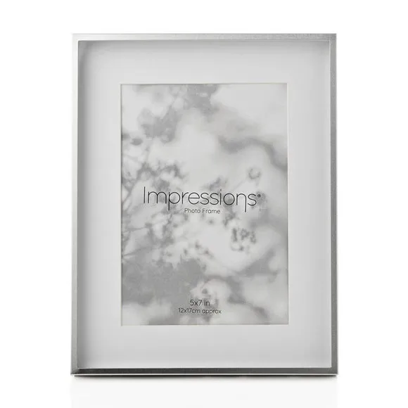 Shadow Photo Frame - Silver, Glass