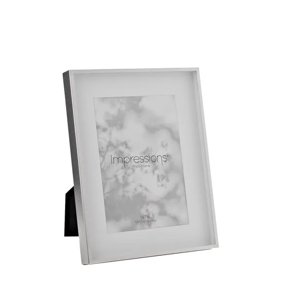 Shadow Photo Frame - Silver, Glass