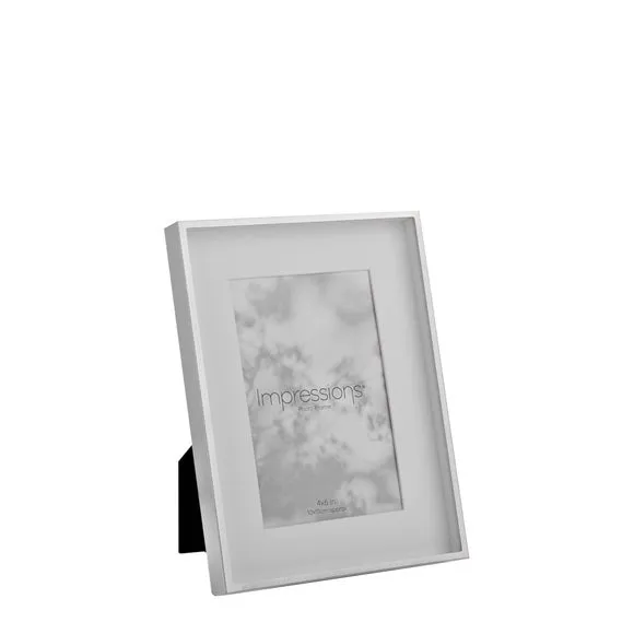 Shadow Photo Frame - Silver, Glass image