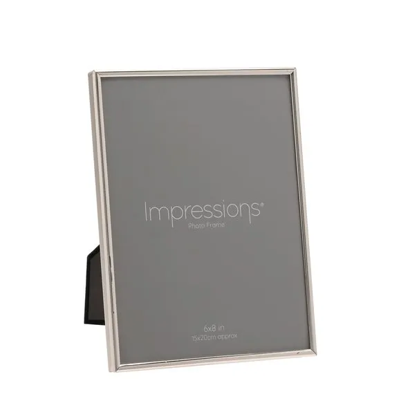 Thin Photo Frame - Silver Plated image