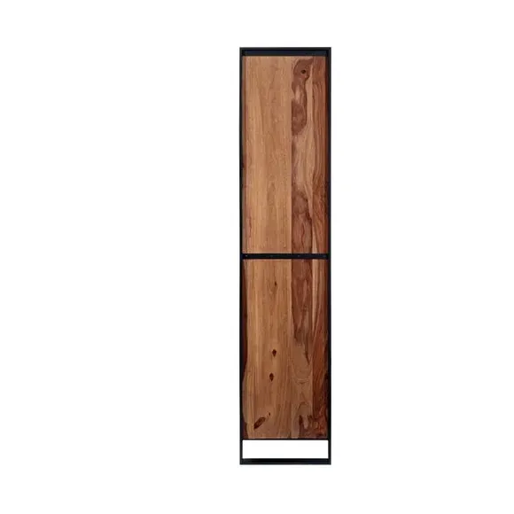 Logan Bookcase with Drawers - Light Wood, Solid